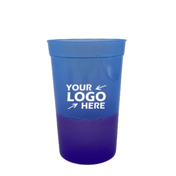 12 oz Color Changing Stadium Cup